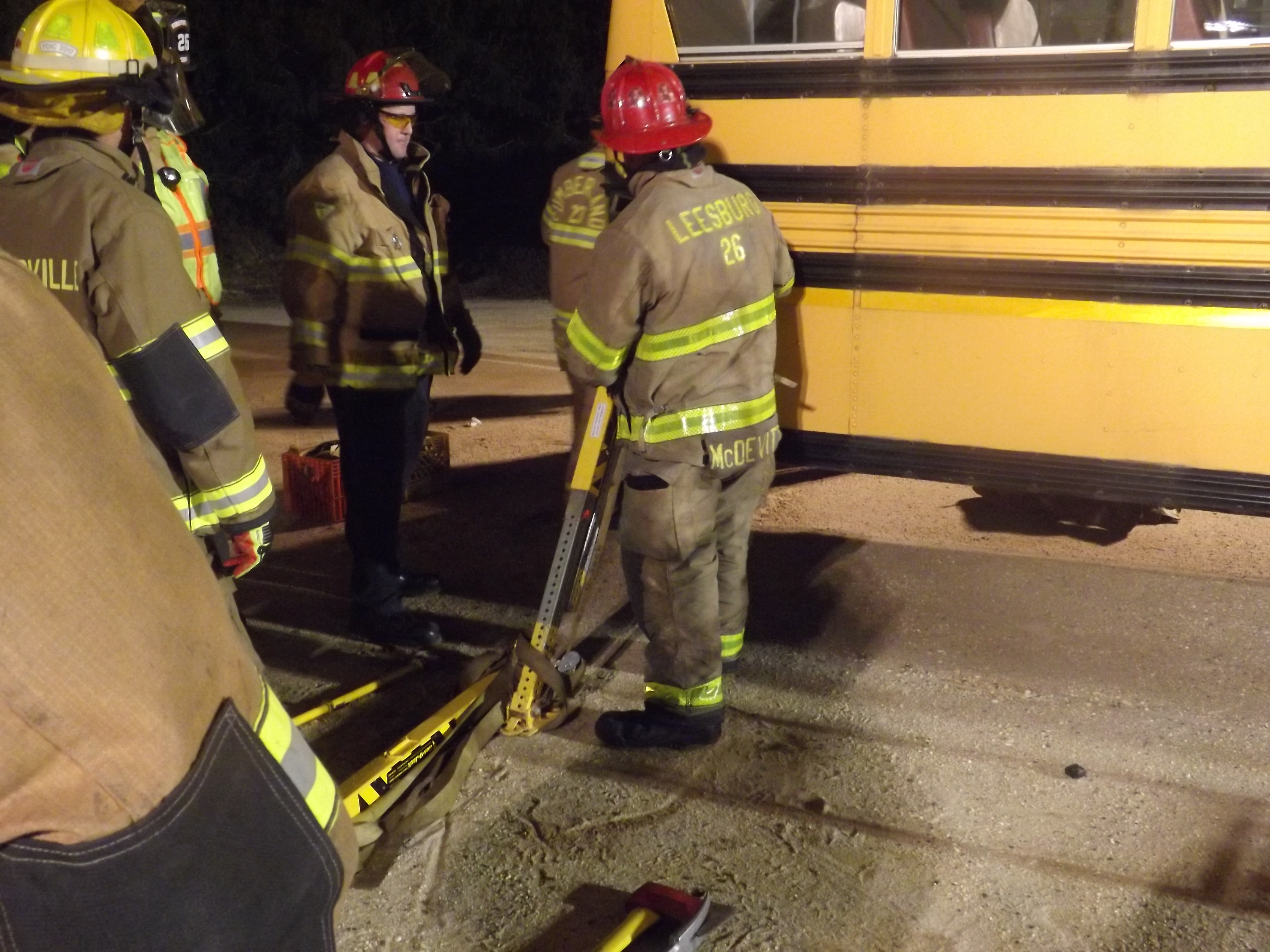 School Bus Extrication Drill – Heislerville Vol Fire Co